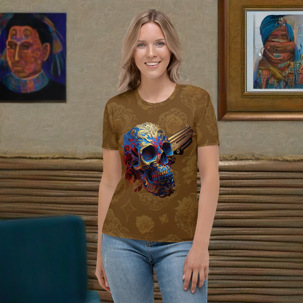 Dia de los Muertos All Over T-Shirt